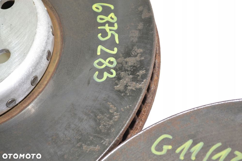 BMW G11 G12 730D XDRIVE TARCZE HAMULCOWE PRZÓD KLOCKI CZUJNIK ZESTAW - 4