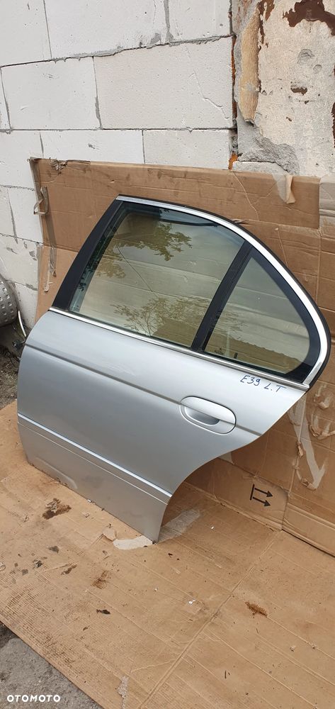 Drzwi lewy tył tylne lewe BMW 5 E39 354 Titansilber - 3