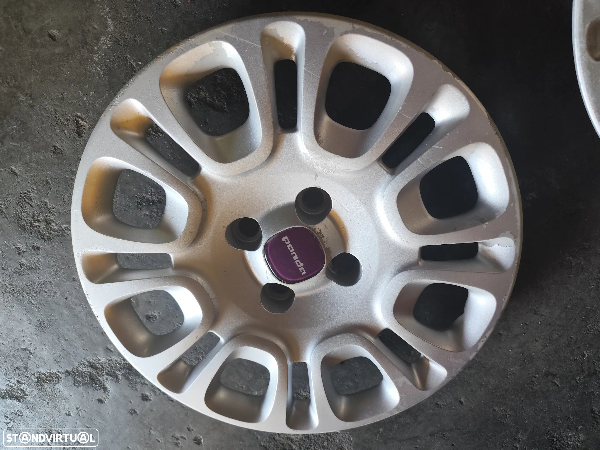 FIAT PANDA TAMPÃO DE JANTE 15 (UNIDADE) - J149 - 5