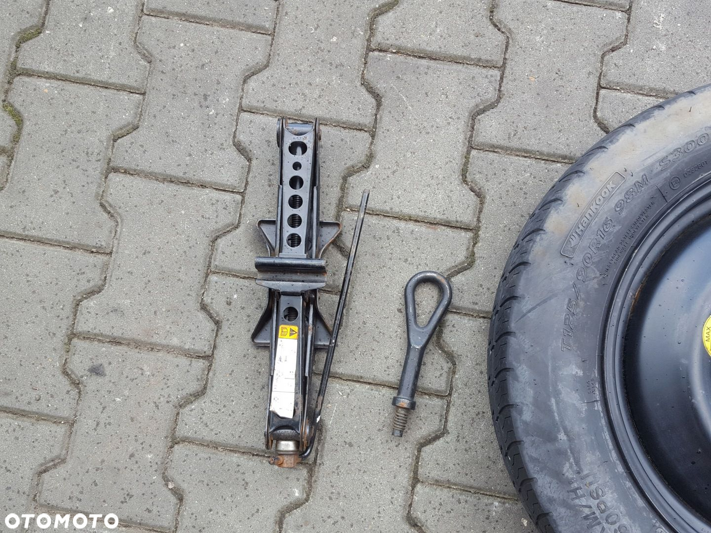 FORD C-MAX MK2 10r- FOCUS MK3 KOŁO DOJAZDOWE 16 5X108 LEWAREK - 2