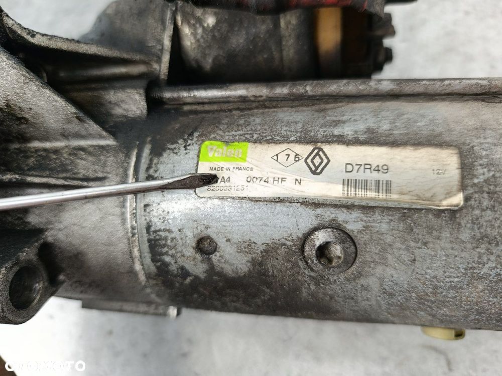 ROZRUSZNIK RENAULT LAGUNA II 8200331251  D7R49 VALEO 1.9 DCI - 2