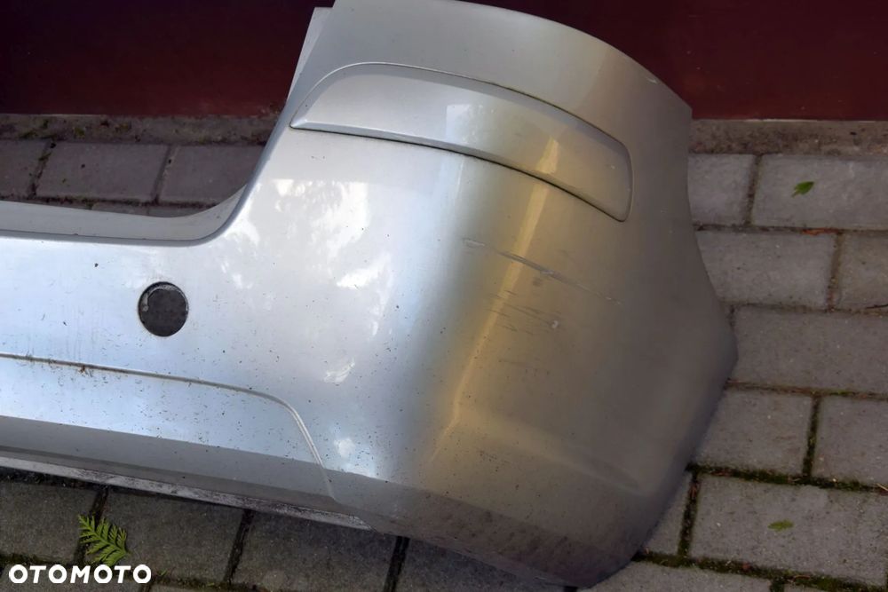 Opel Zafira B 08-14 Zderzak tylny tył LIFT srebrny Z157 - 6