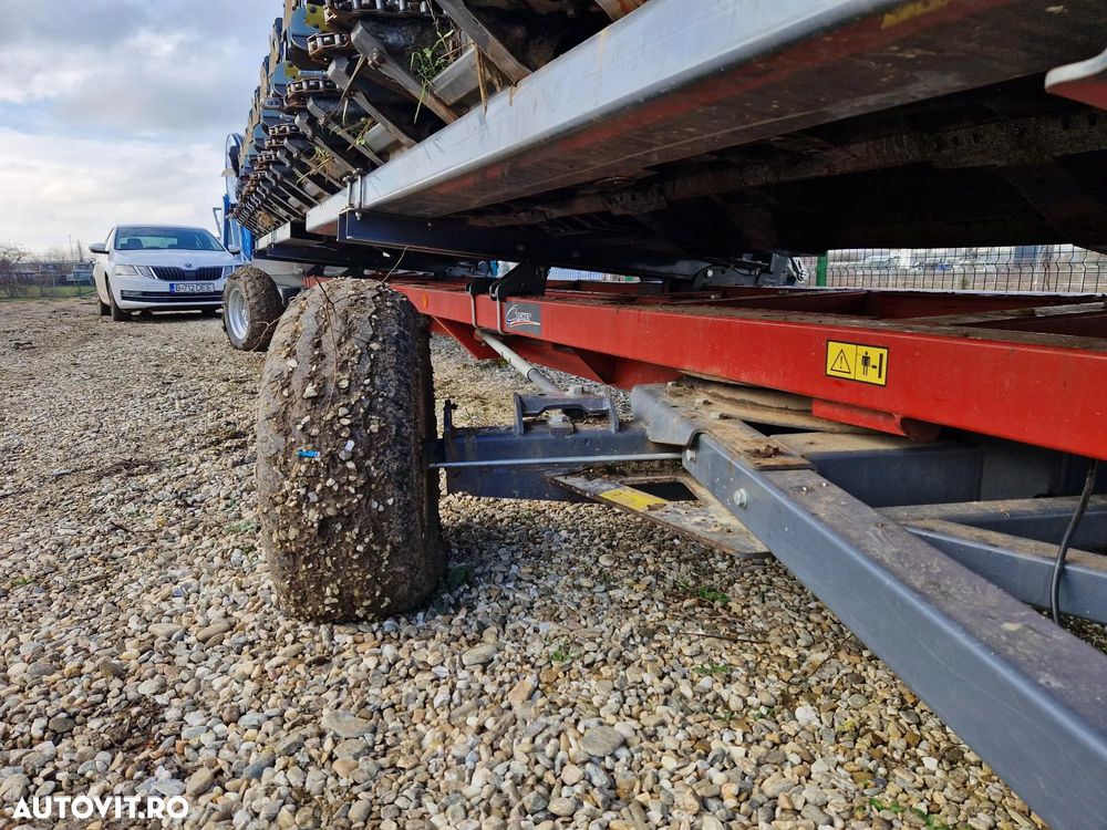 Olimac DRAGO GT 12 RANDURI HEADER PORUMB CU CARUCIOR TRANSPORT COCHET 4WD 9.15M - 15