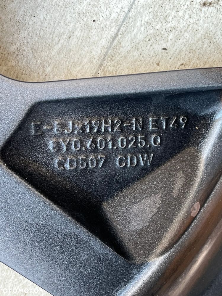 ALUFELGA FELGA 5X112 19 8,0JX19 ET 49 8y0601025q - 7