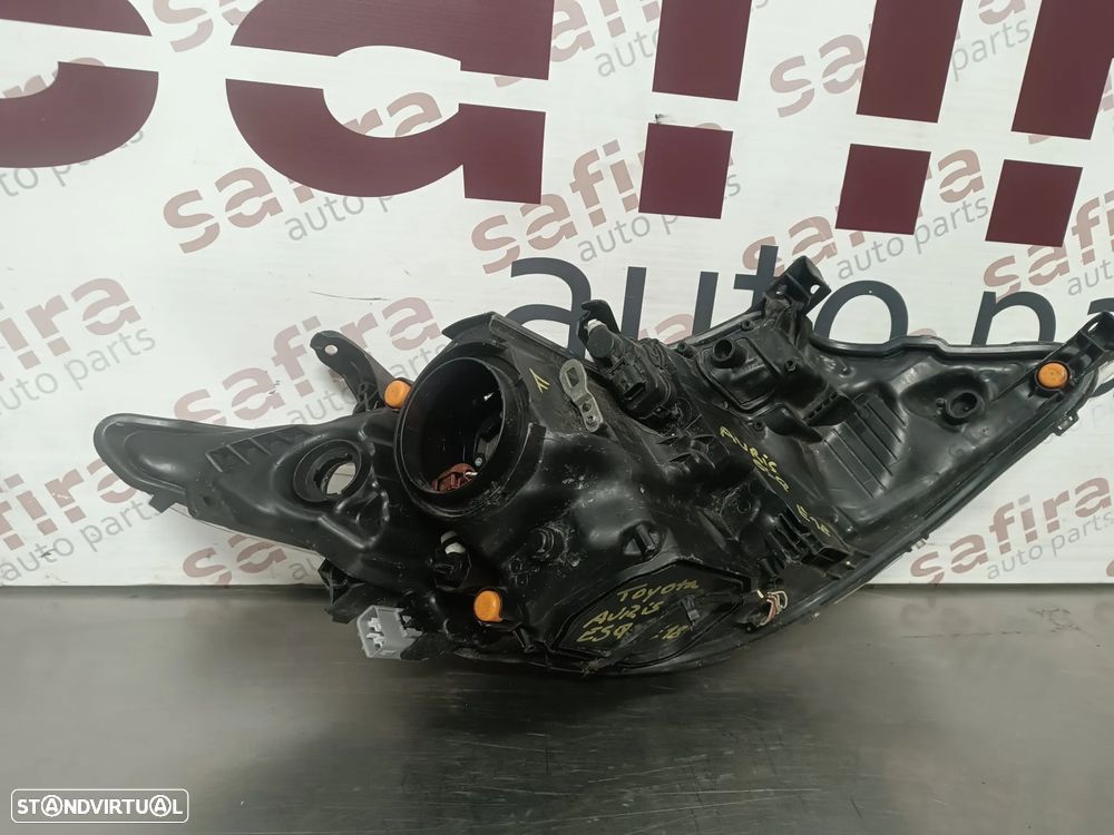 ÓTICA / FAROL TOYOTA AURIS E18 ESQUERDO 2013 - 2014 - 2015 REF. 89907727 81150-02E21 - 4