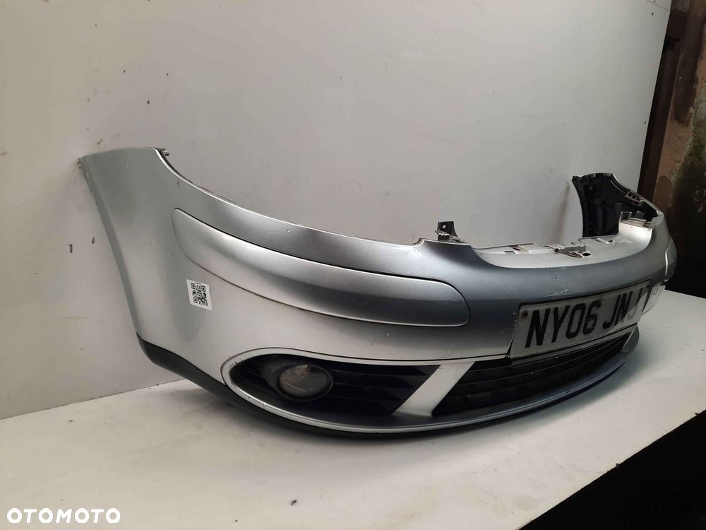 ^ ZDERZAK PRZÓD PRZEDNI DO VOLKSWAGEN VW GOLF V 5 PLUS + LA7W SREBRNY HALOGENY - 4