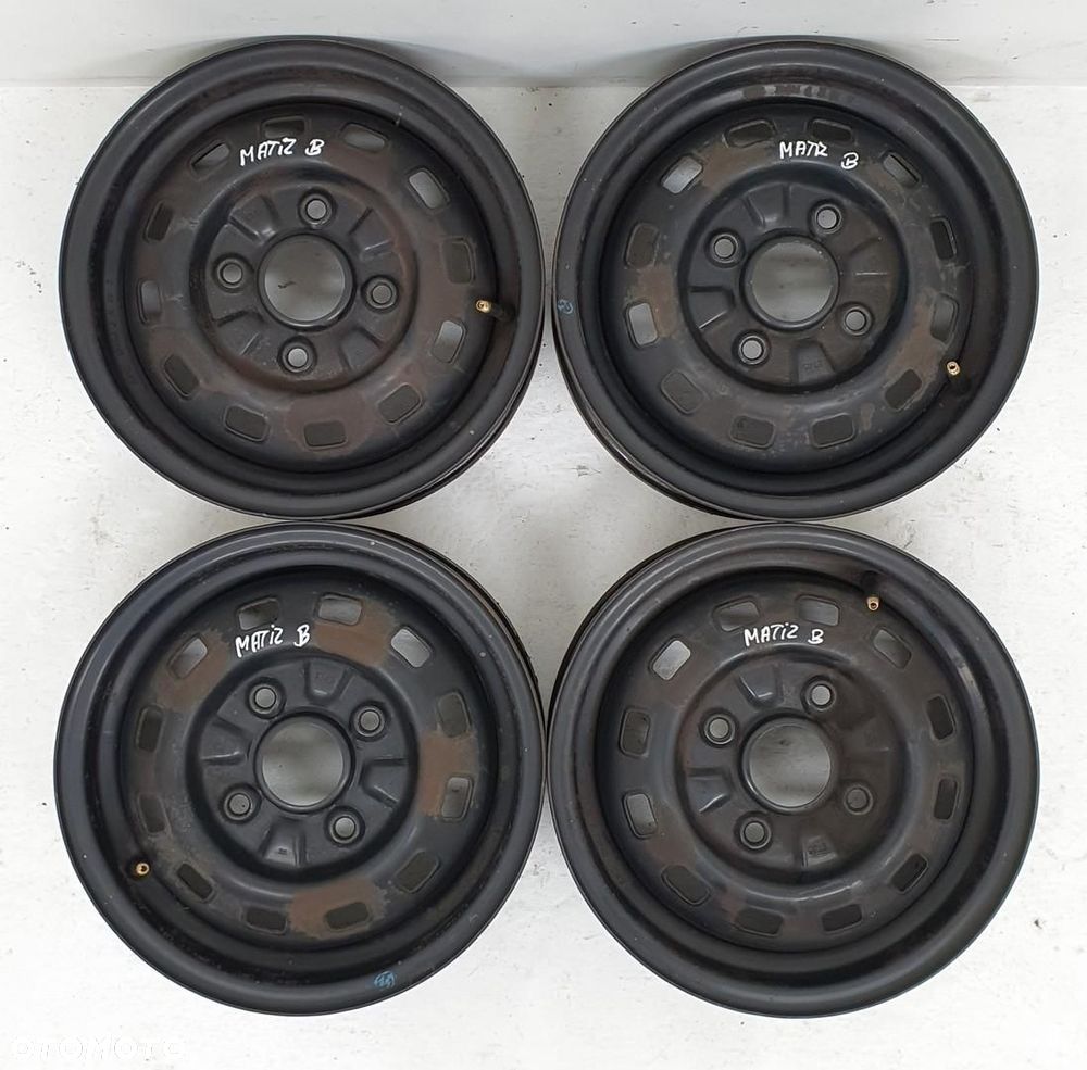 FELGA STALOWA 13 4.5J ET45 4X114,3 CHEVROLET MATIZ II 1SZT - 4