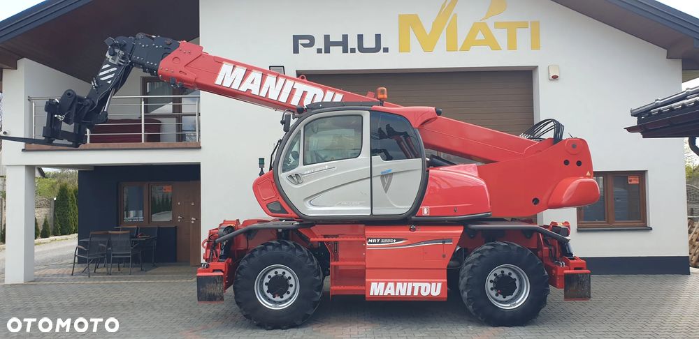 Manitou MRT2550 + PRIVILEGE rok 2018 KOSZ HYDR> widły pilot sprowadzona