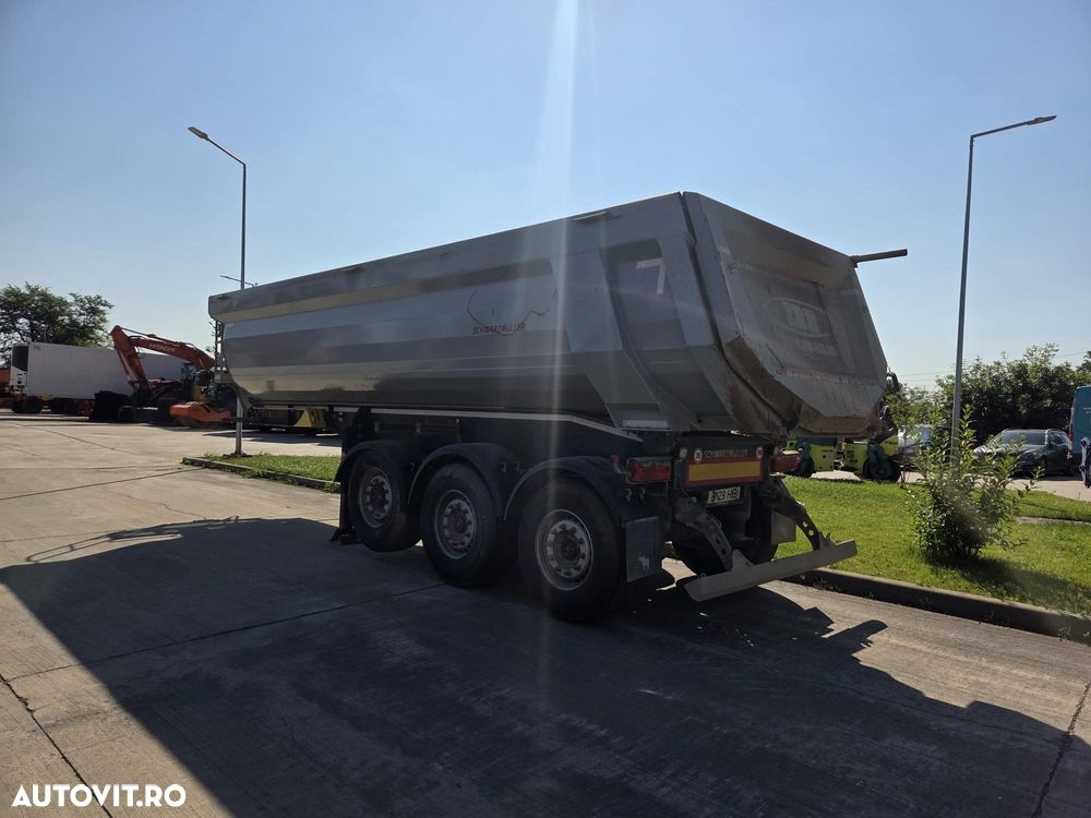 Schwarzmuller SK KAK10, 2022, 28mc, axe SAF, picioare sprijin, prelata, scena vizitare, axa LIFTABILA, anv 80% ok, HARDOX, STARE BUNA, posibilitate leasing-PROMOTIE 23.900 EUR+Tva - 8