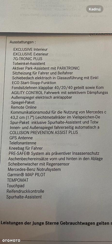 Mercedes-Benz Klasa C 180 7G-TRONIC Exclusive - 10