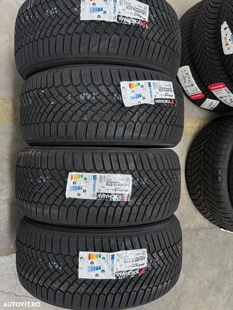 Vând 4 anvelope 245/40/18 Yokohama de iarnă noi - 1
