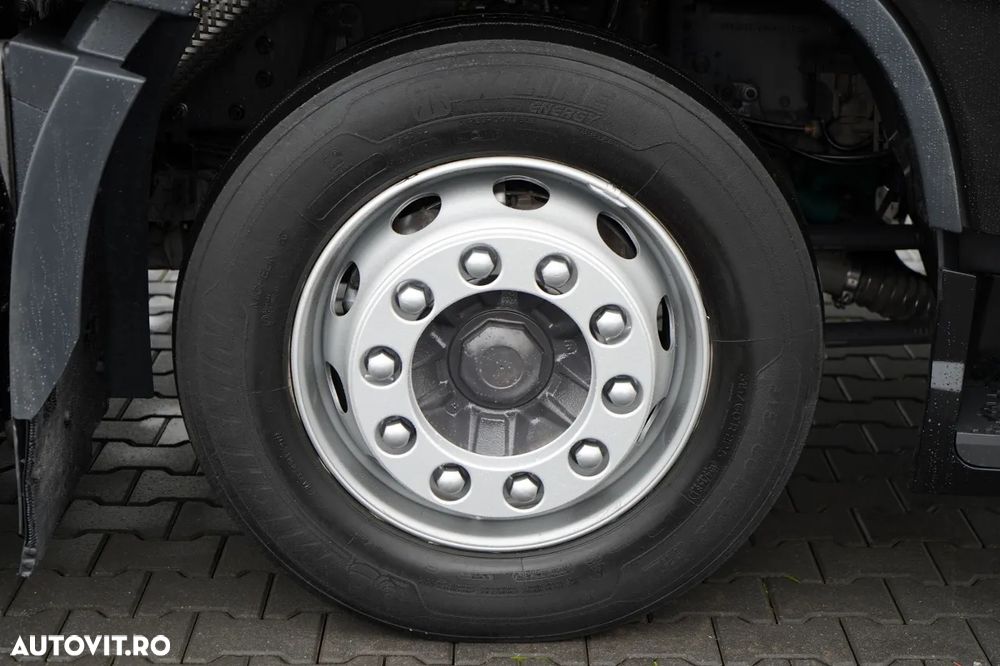 Volvo FH 460/ 6x2 / CORTINĂ - 7,7 m / ACOPERIȘ RALĂTIBIL / I-SAVE / AER CONDIȚIONAT PARCARE / DIRECȚIE AXĂ RALĂTIBILĂ / - 16