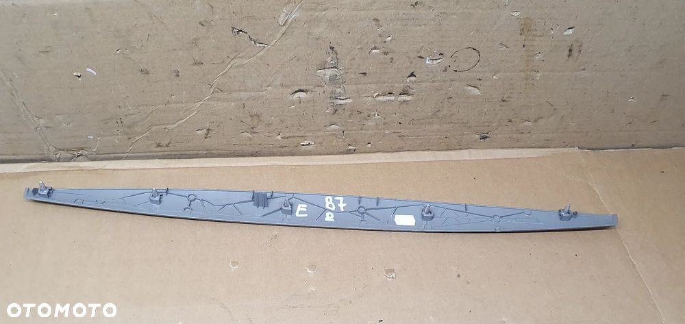 Listwa dekor deski konsoli BMW I E87 7124745 - 4