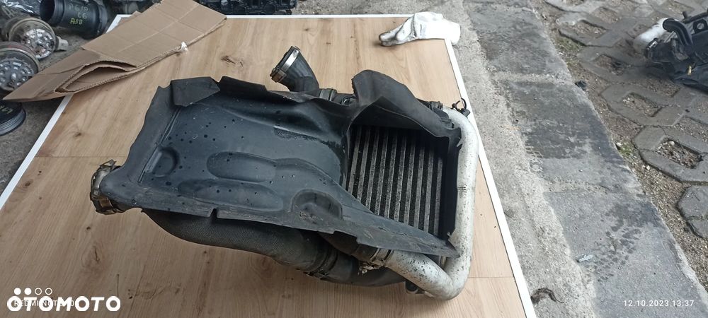 AUDI A6 C6 3.0 TDI ASB INTERCOOLER LEWY CHŁODNICA POWIETRZA KOMPLETNY - 2