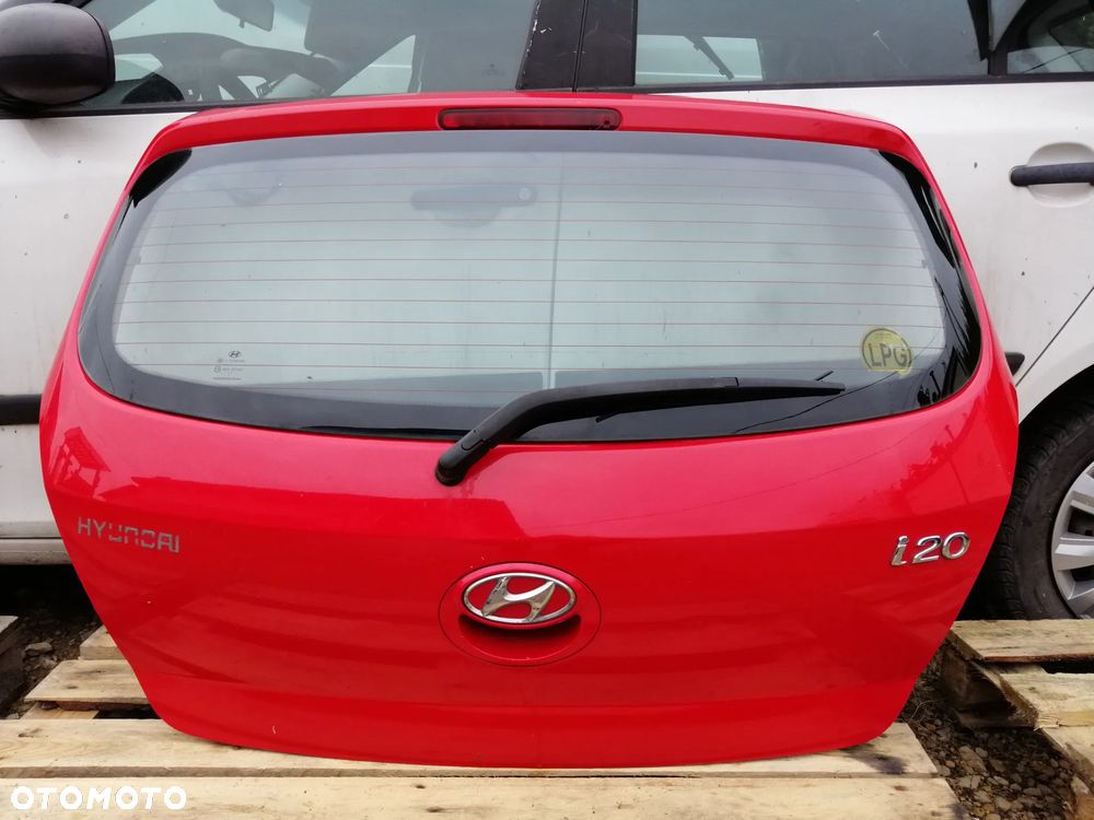 Hyundai I20 2008-2012r. drzwi maska klapa bagażnika kod lakieru BH bez korozji - 3