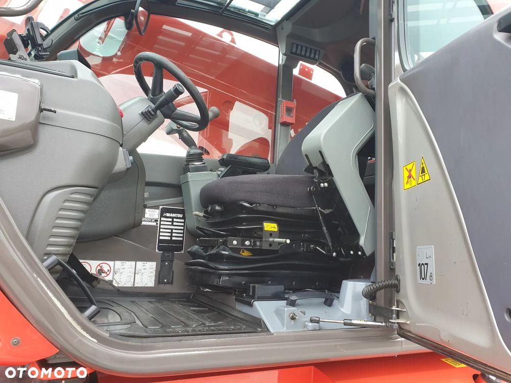 Manitou MRT Roto 2150+Privilege kosz/wciągarka/widły/pilot sprowadzona piękny stan - 17