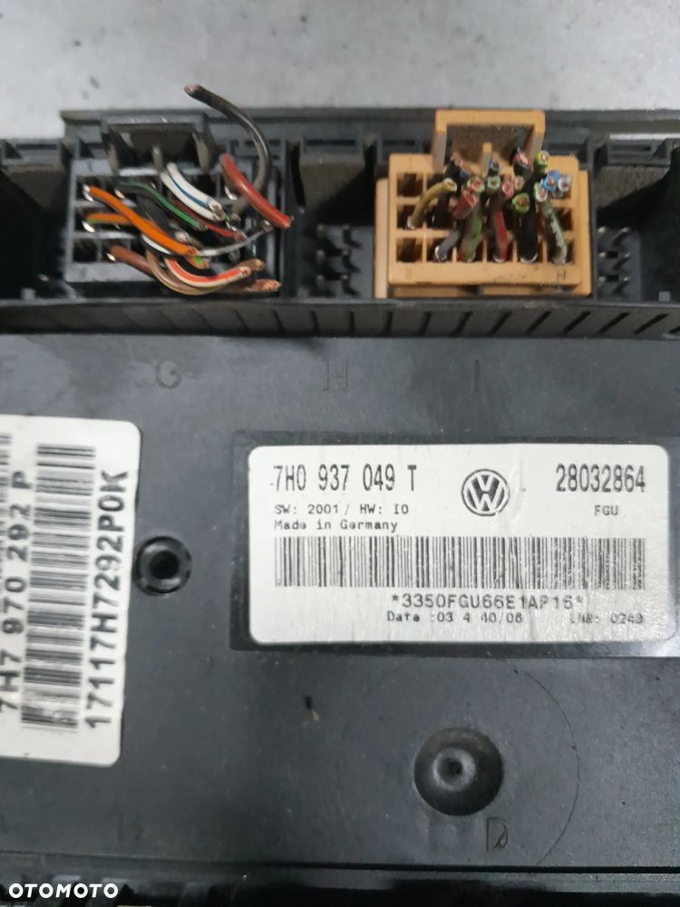 Moduł komfortu VW T5 7H0937049T - 2