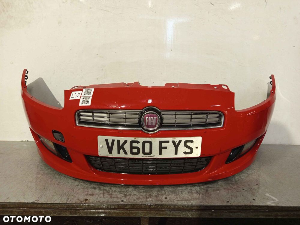 + ZDERZAK PRZÓD PRZEDNI DO FIAT BRAVO II 2 187/B ROSSO ORGOGLIOSO CZERWONY HALOGENY - 1