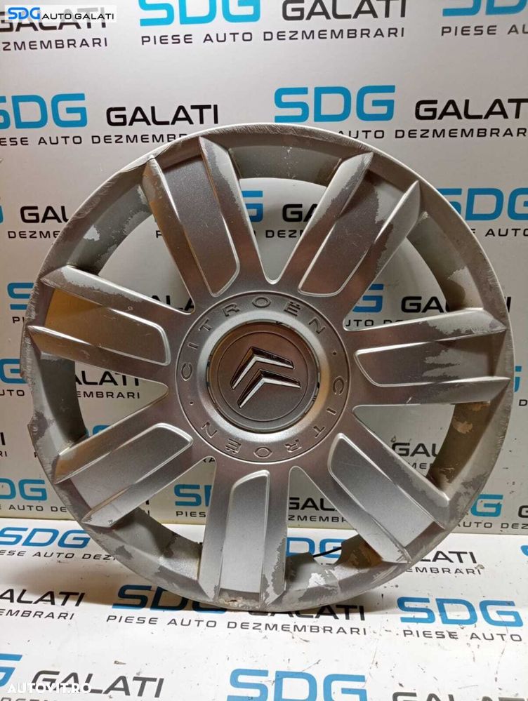 Capac Ornament Janta Roata Citroen C4 1 2004 - 2011 Cod 9657734780 [M7405] - 5