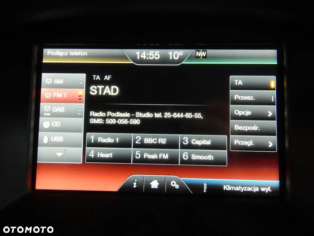 Radio ekran dotyk nawigacja panel Zestaw Ford Focus MK3 c-max Connect 13-18 Łuków części - 17
