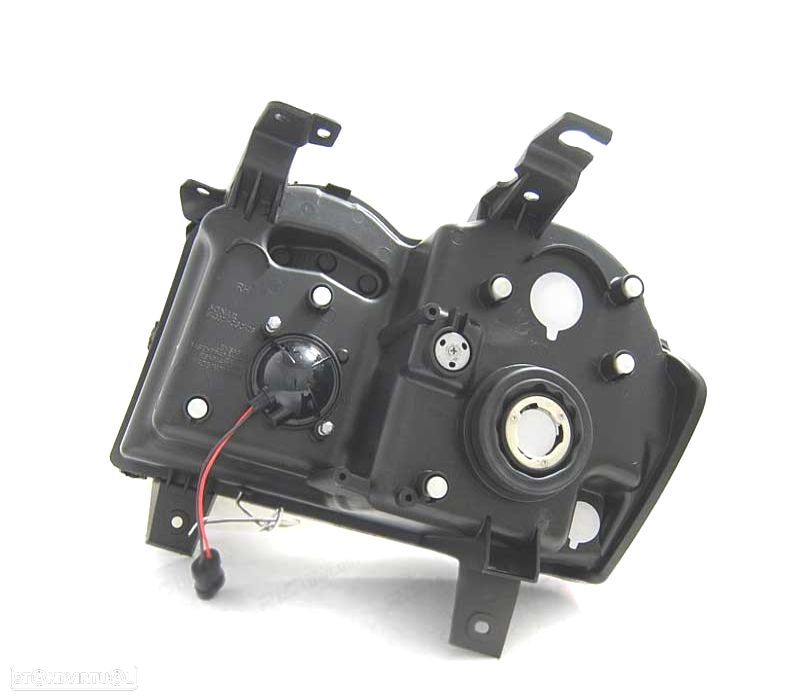 FARÓIS OPTICAS JEEP GRAND CHEROKEE 05-08 LUZ DIURNA LED CROMADO - 2