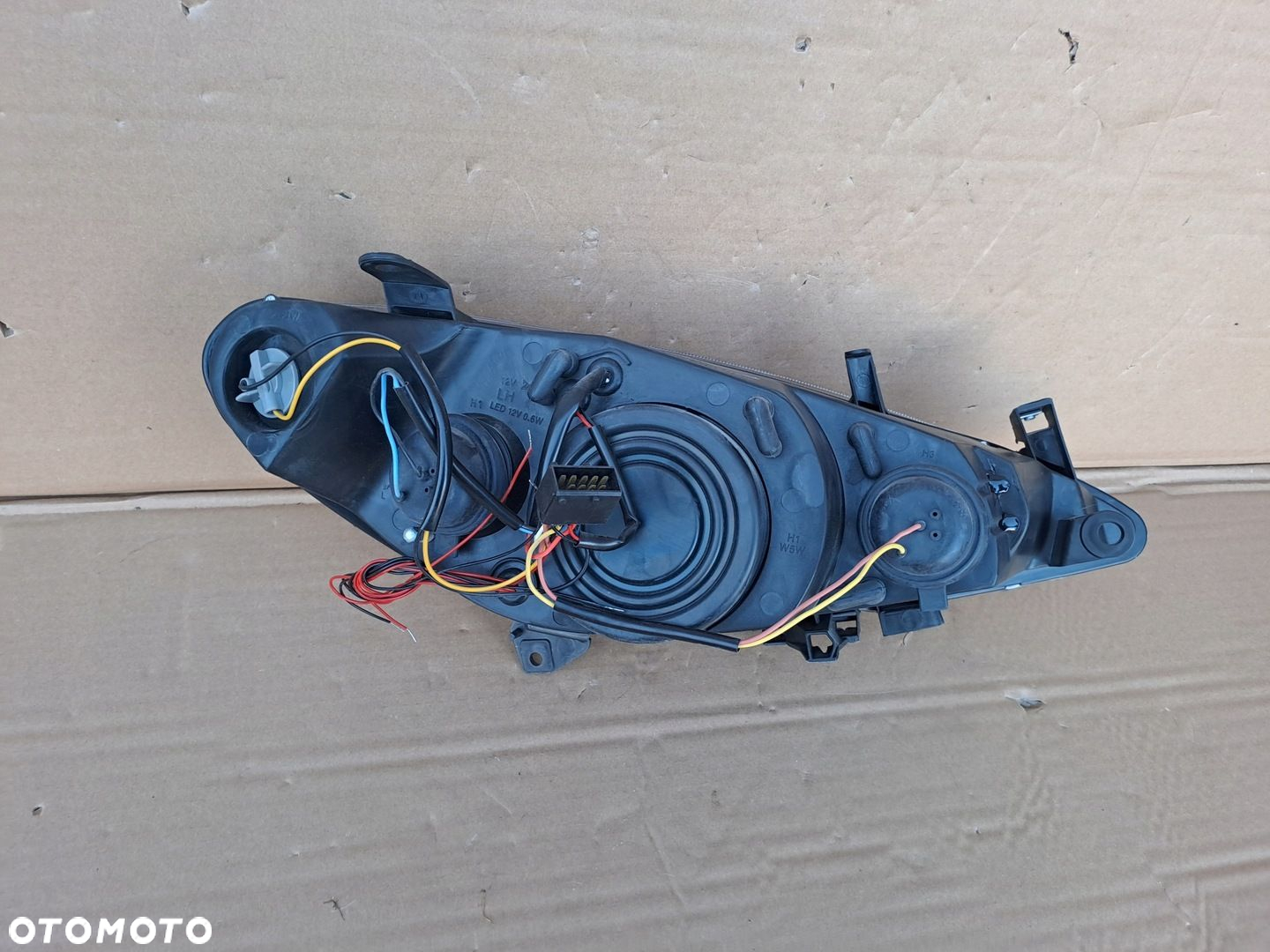PEUGEOT 307 01-05 LEWA LAMPA CHROM RINGI TUNING - 5
