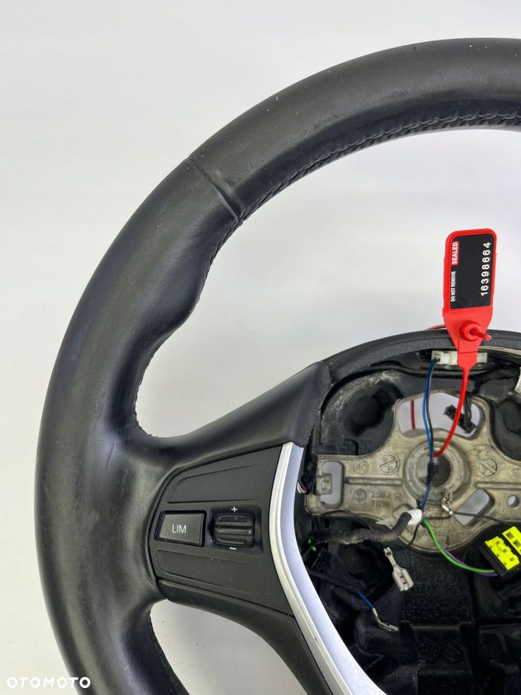 kierownica multifunkcyjna czarna skÓra gŁadka m-pakiet bmw f20 f21 f30 f31 - 5