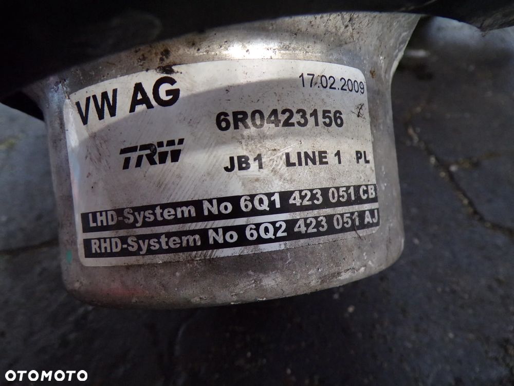 POMPA WSPOMAGANIA VOLKSWAGEN SKODA AUDI SEAT 6R0423156 - 2