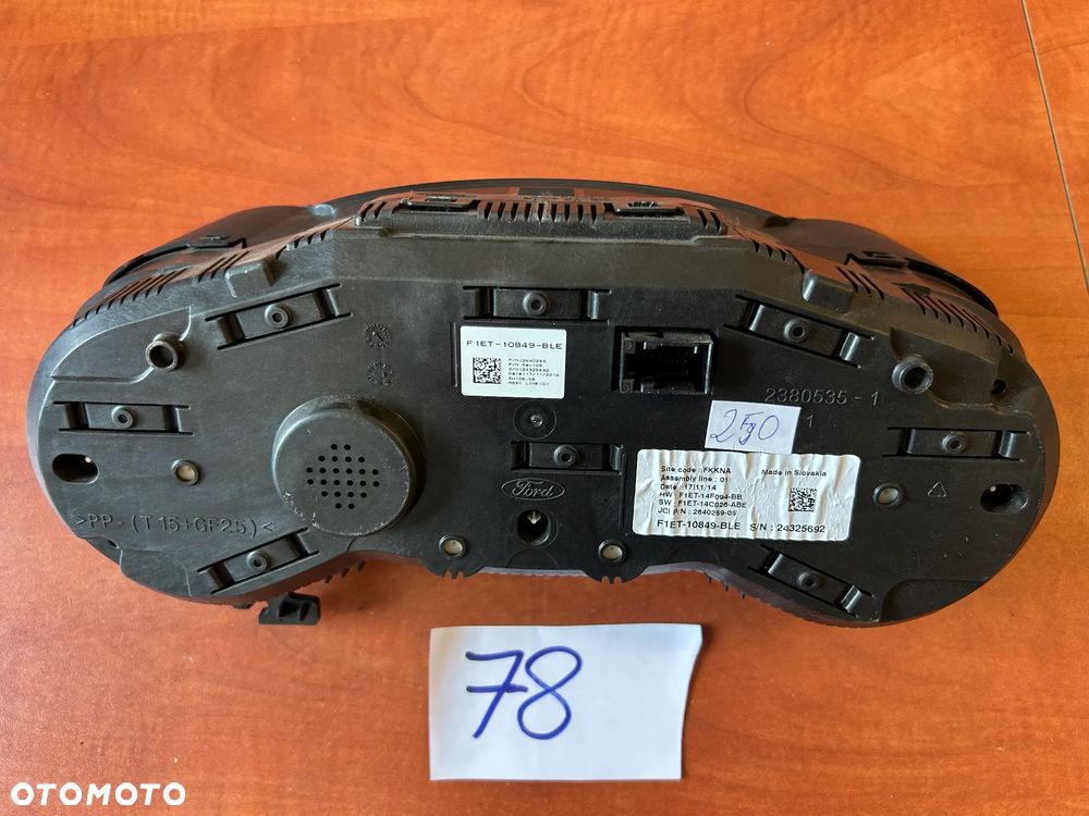 LICZNIK ZEGAR F1ET-10849-BLE FORD FOCUS 3 III MK3 - 6