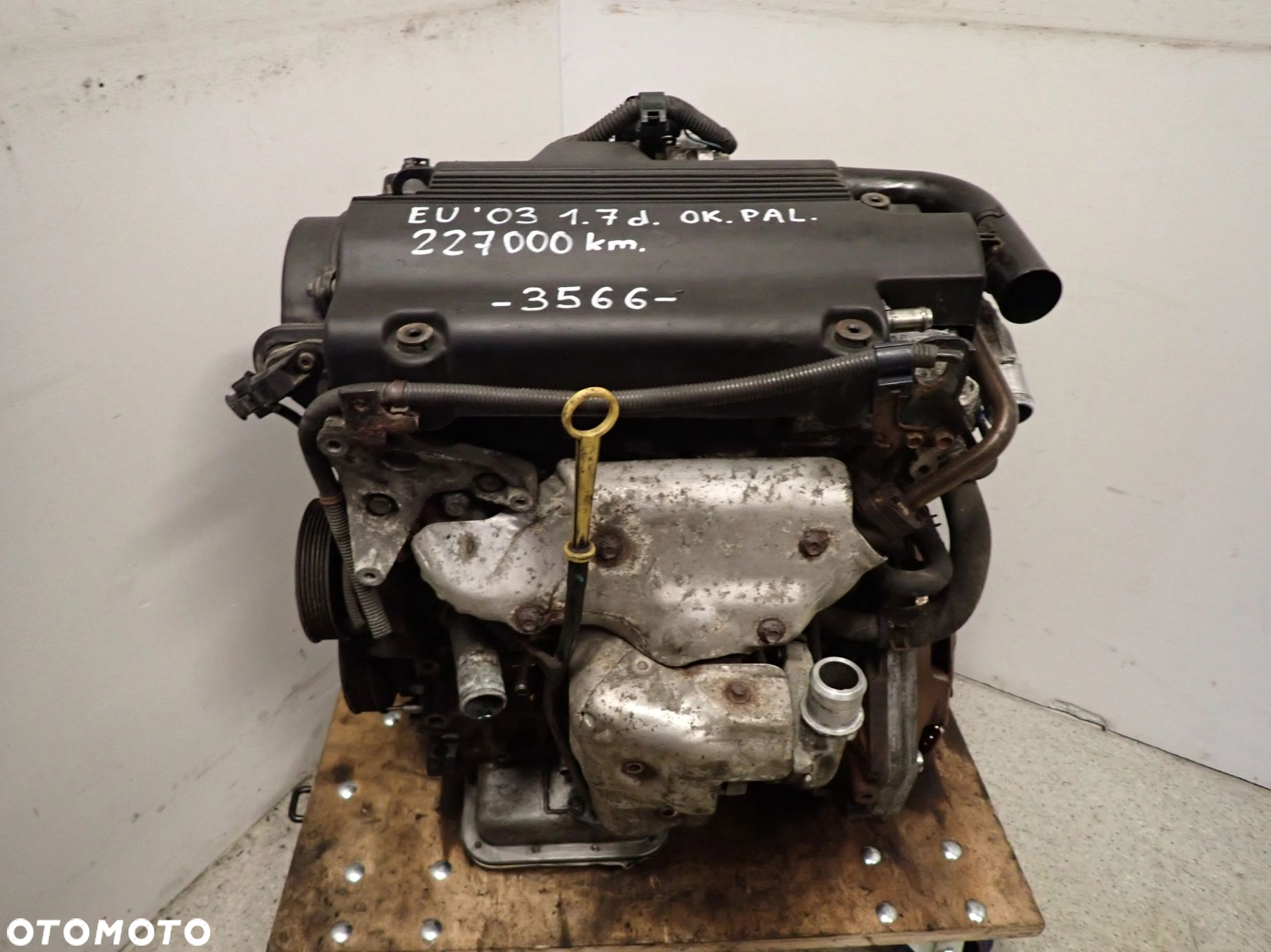 HONDA CIVIC EP 01-05 4EE 1.7 DIESEL SILNIK MOTOR - 4
