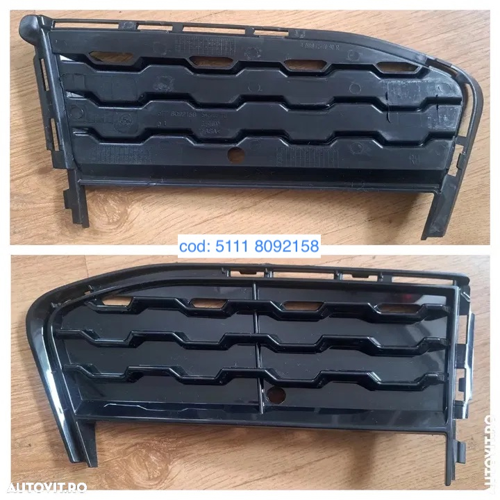 modul calculator ECU senzor radar side assist camera side asist distronic radar suport radar/distronic ACC Panou clima Display Touch Grila Bara Fata Dreapta Grila Bara Fata Stanga bmw Seria 5 7 G11 G12 G30 - 7