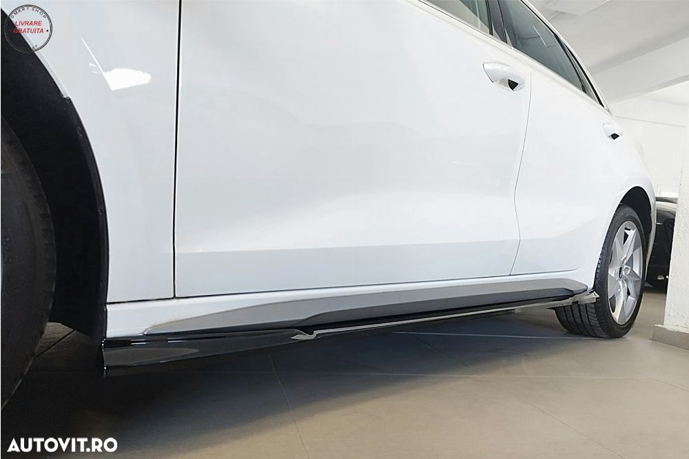 Extensii Praguri Laterale Audi A3 8Y S-Line S3 (2020-) Sedan Sportback RS3 Design- livrare gratuita - 8