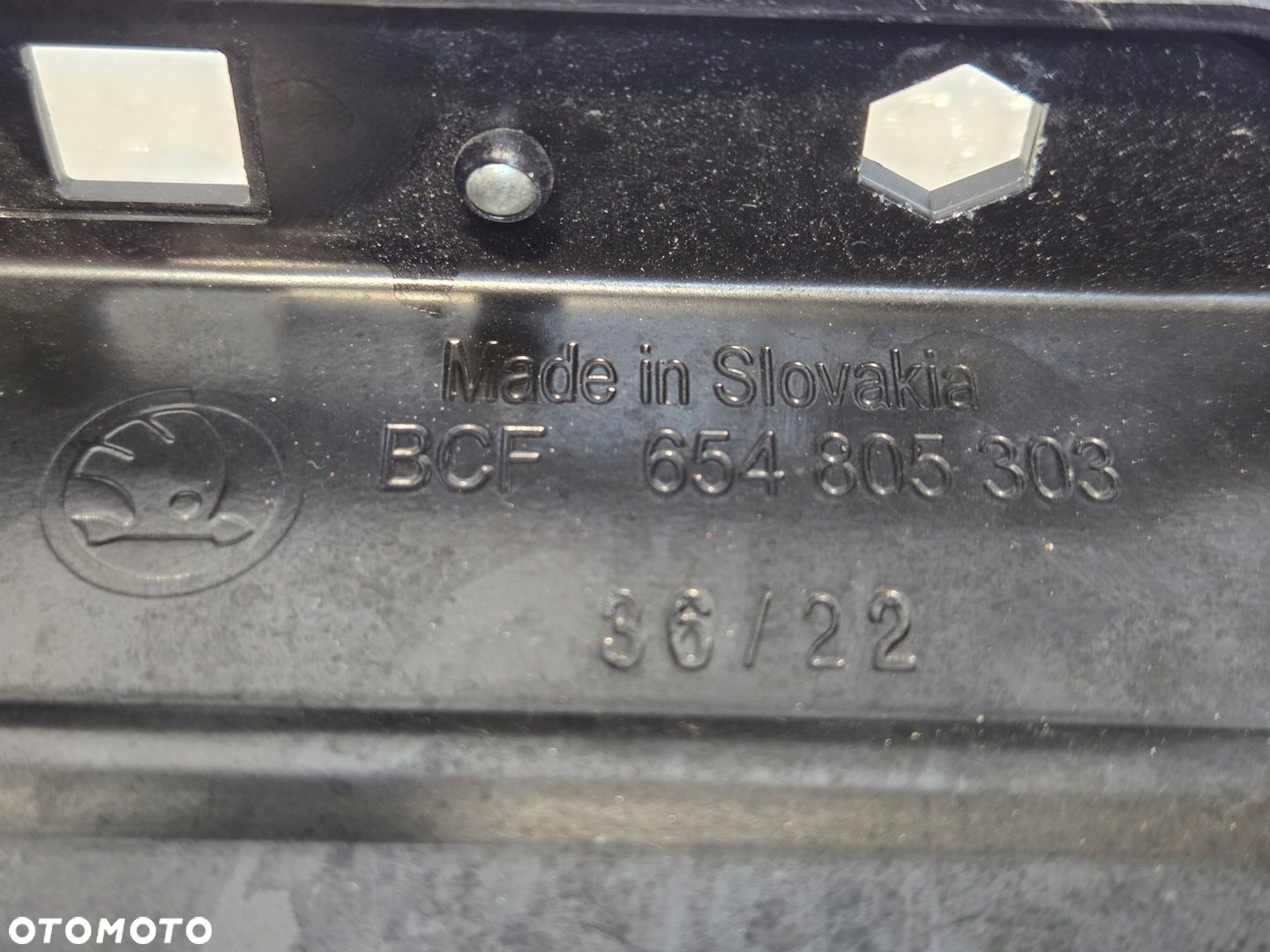 SKODA SCALA PAS PRZÓD WZMOCNIENIE PRZEDNIE 654805588D - 16