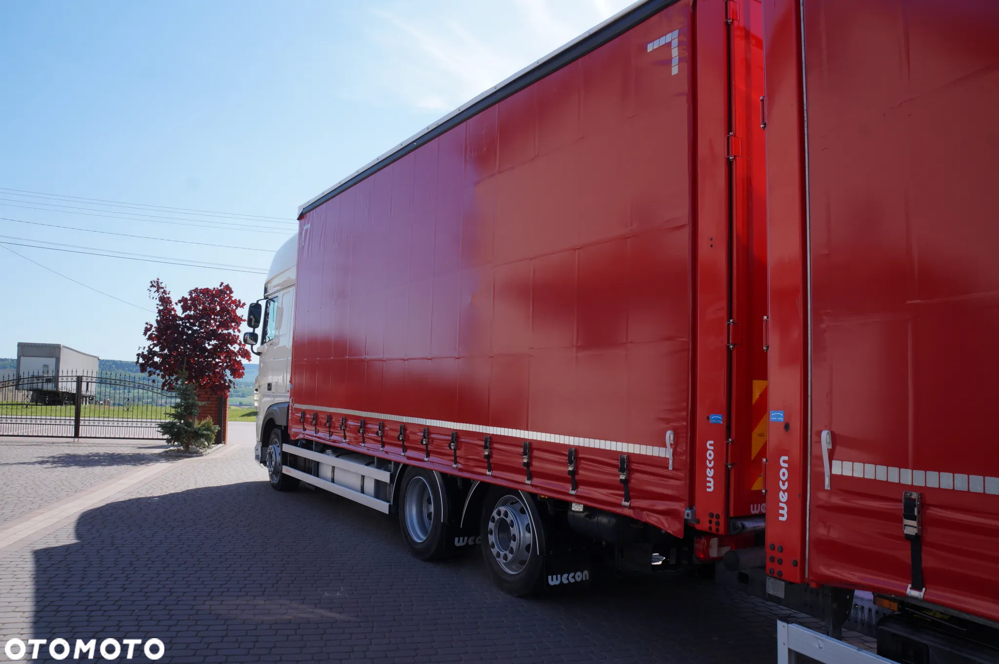 DAF XF 480 EURO 6 ZESTAW TANDEM PRZEJAZDOWY 120 M3  7,8 M + 7,8 M WECON - 8