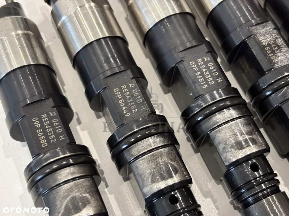 John Deere 9.0L HPCR RE543352 Wtryskiwacz Wtryskiwacze 095000-0610 RE543605 0610 PO REGENERACJI - 7