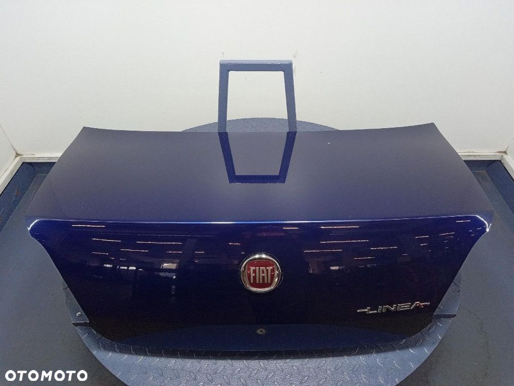 FIAT LINEA 07- KLAPA BAGAŻNIKA TYŁ TYLNA 487 BLU NOTTURNO - 2