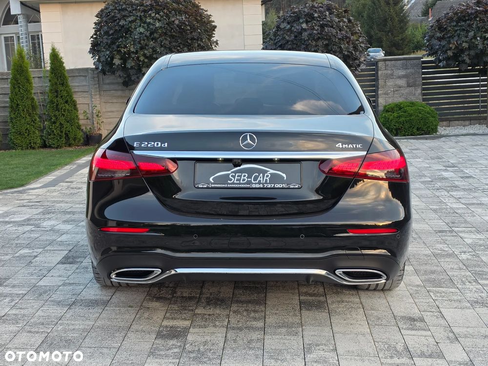 Mercedes-Benz Klasa E 220 d 4-Matic AMG - 12