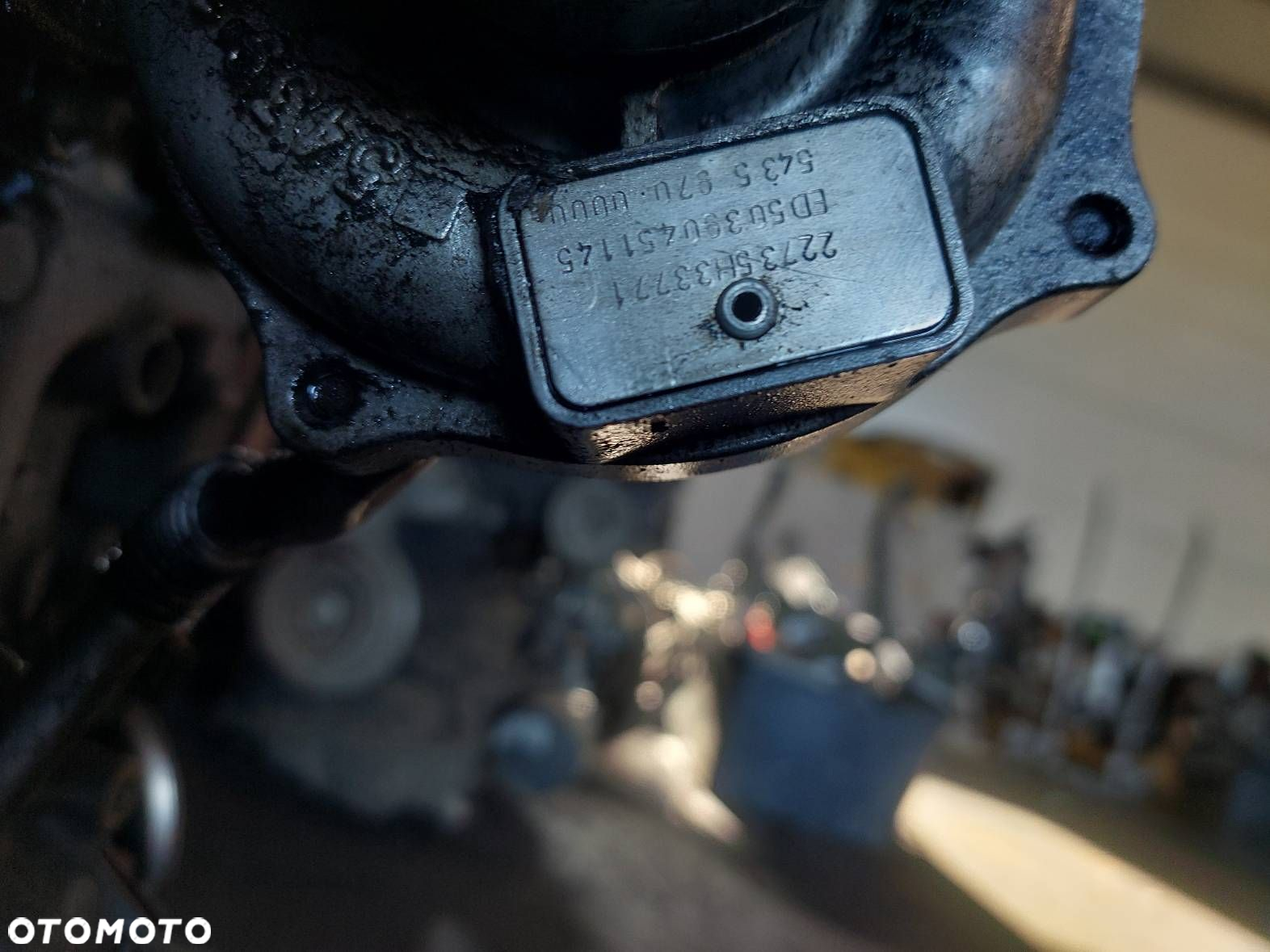 SILNIK DIESEL + POMPA WTRYSKI TURBO NISSAN MICRA K12 1.5 DCI K9K704 - 2