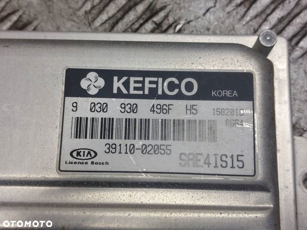 ZESTAW STARTOWY KIA PICANTO I 1.1 12V 39110-02055 95400-07800 - 2