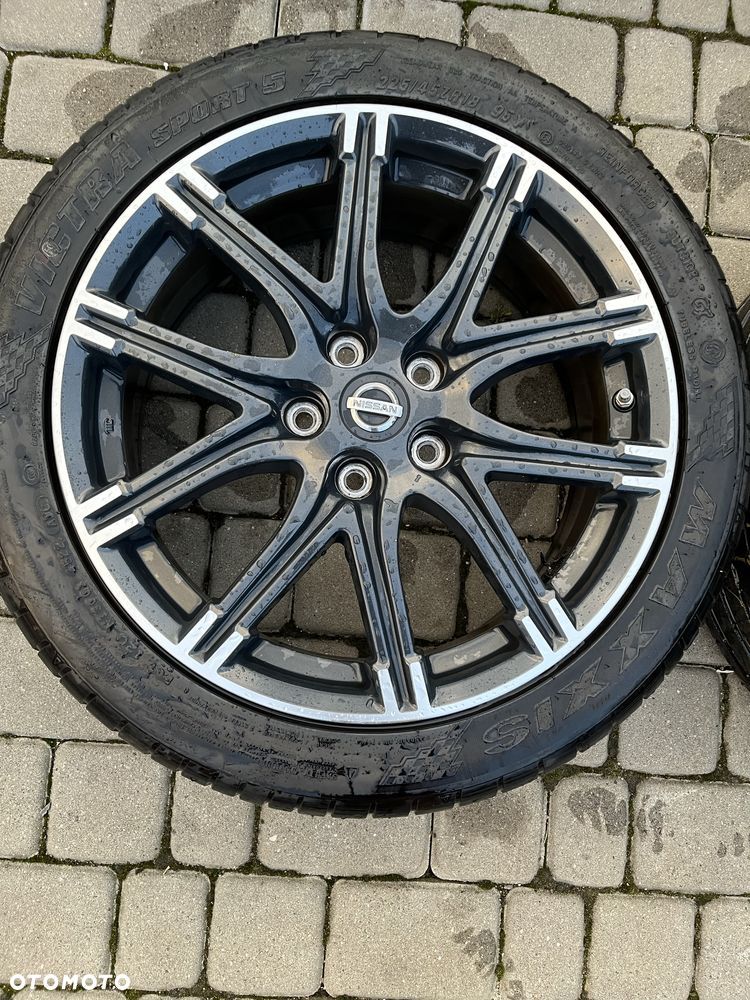 Alufelgi 5x114,3 18 cali Nissan Qashqai X-trail Juke opony 225/50/18