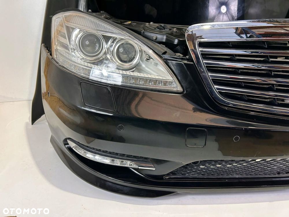 MERCEDES S W221 LIFT AMG ZDERZAK PAS LAMPY BI XENON - 2