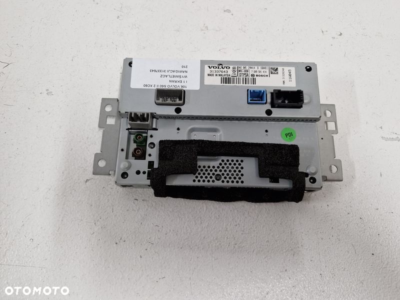 VOLVO S60 2 II XC60 1 I EKRAN WYŚWIETLACZ MONITOR NAWIGACJI NAVI 31337643 - 4
