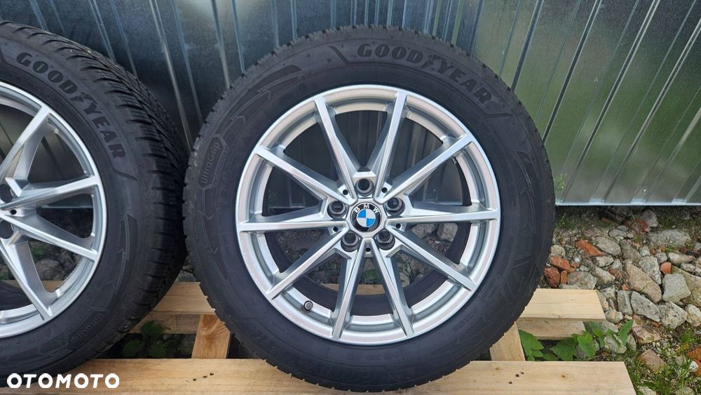 felgi aluminiowe bmw g20 7.5x17 et30 6896762 opony zima goodyer 225/55 r17 - 6