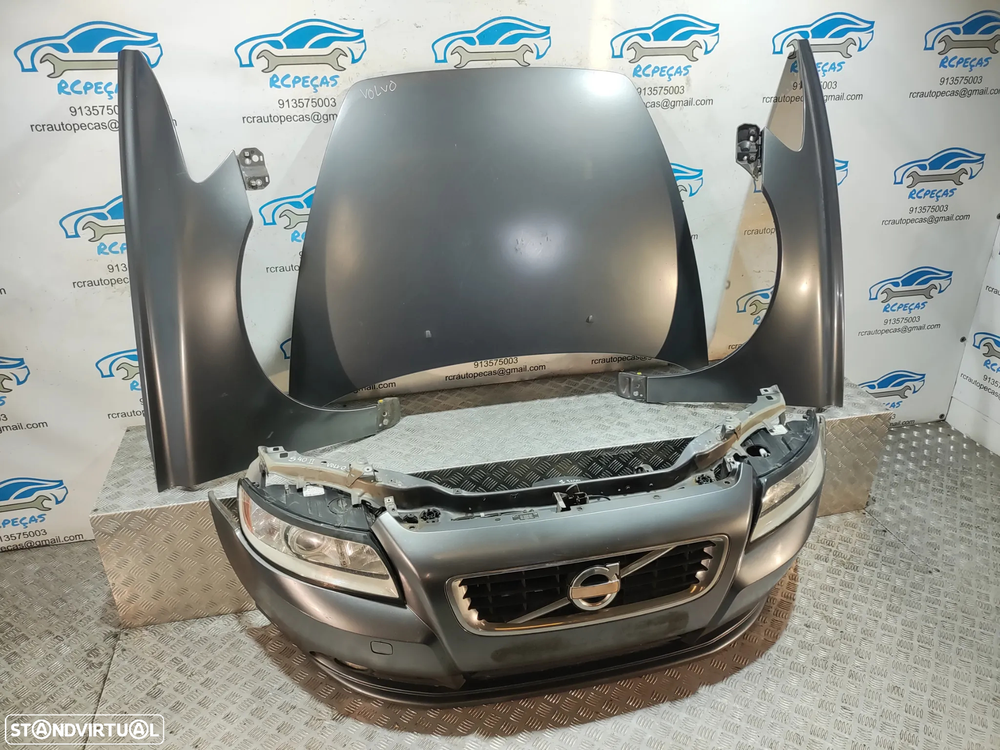 Frente Completa Volvo S40 2 II 544 V50 2 II 545 Facelift - 3