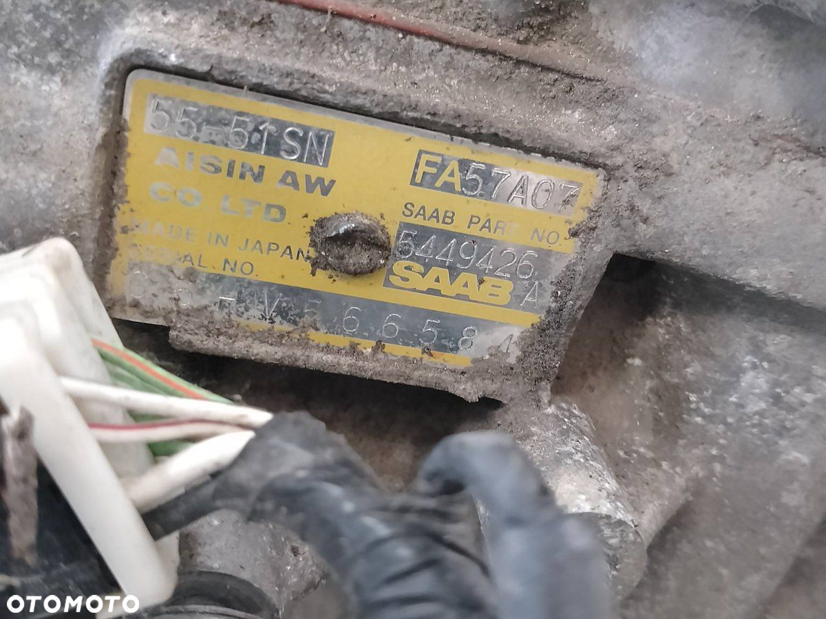 SKRZYNIA BIEGÓW AUTOMAT SAAB 9-3 ( 02-14 ) 5449426 2.0 T - 10