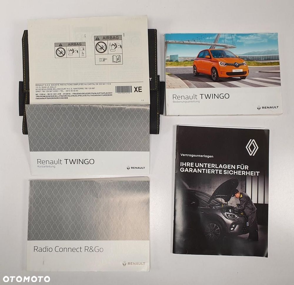 INSTRUKCJA OBSŁUGI + ETUI RENAULT TWINGO III - 1