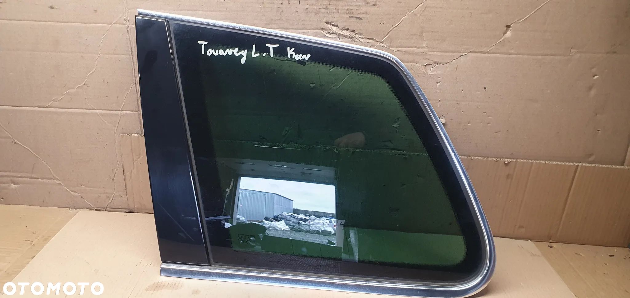 Szyba lewy tył karoseryjna VW Touareg AS3 05r - 1
