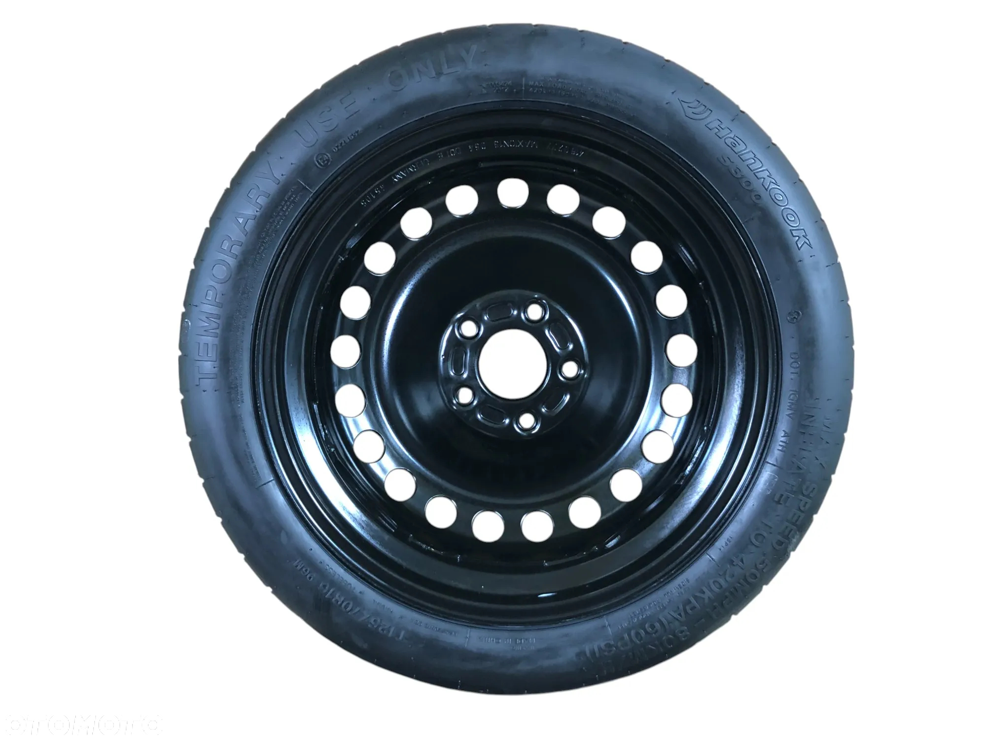 Koło Zapasowe Dojazdowe 125/70 R16 4T 5x108 63.4MM 2020R Ford Focus MK4 - Gwarancja Wysyłka - 2