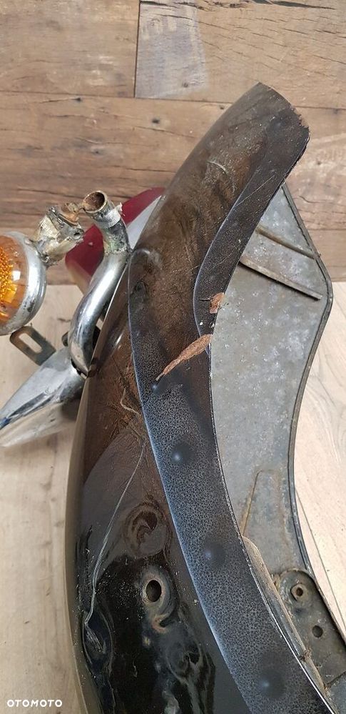 Błotnik lampa listwa kierunkowskazy XVS1100 Drag Star Classic - 11