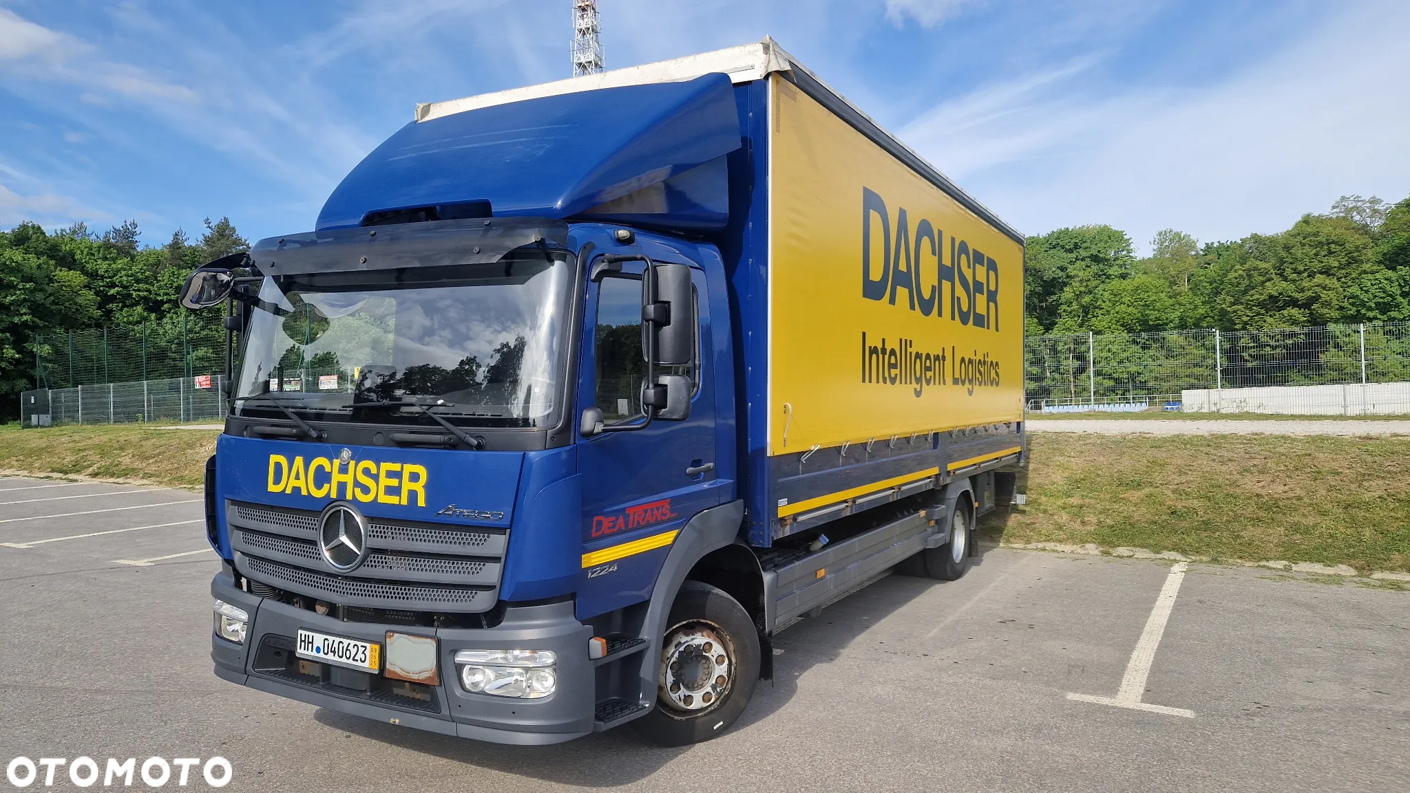 Mercedes-Benz Atego 1224 z Niemiec Firanka - 26